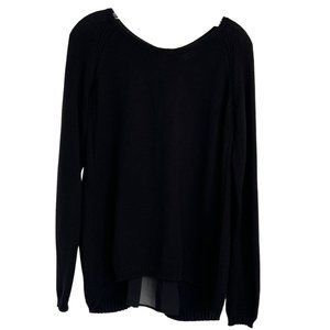 Gerard Darel Cotton Zippered Back Sweater Size M/L (3)